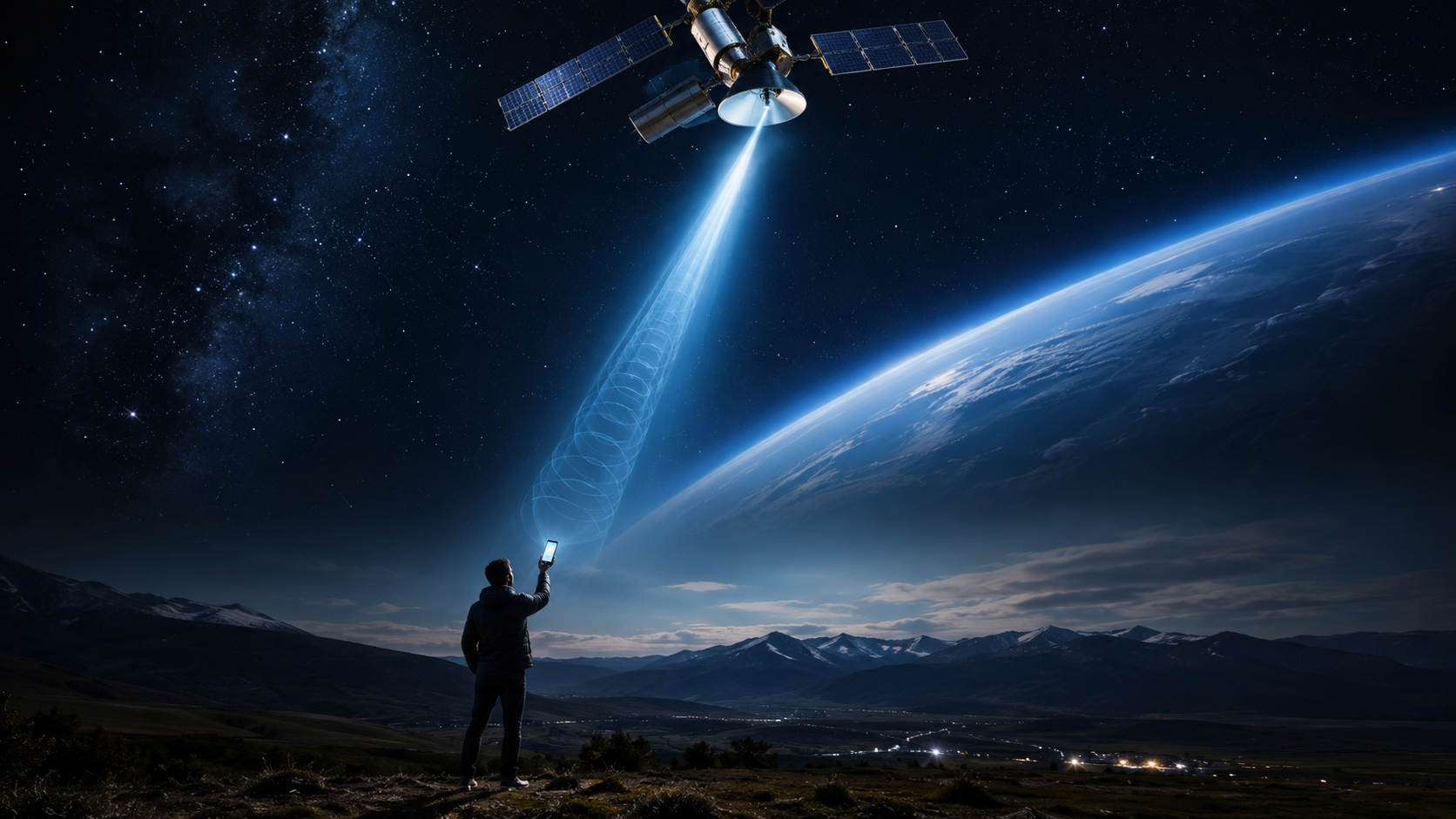 Internet por satélite da Amazon: Conexão direta no celular