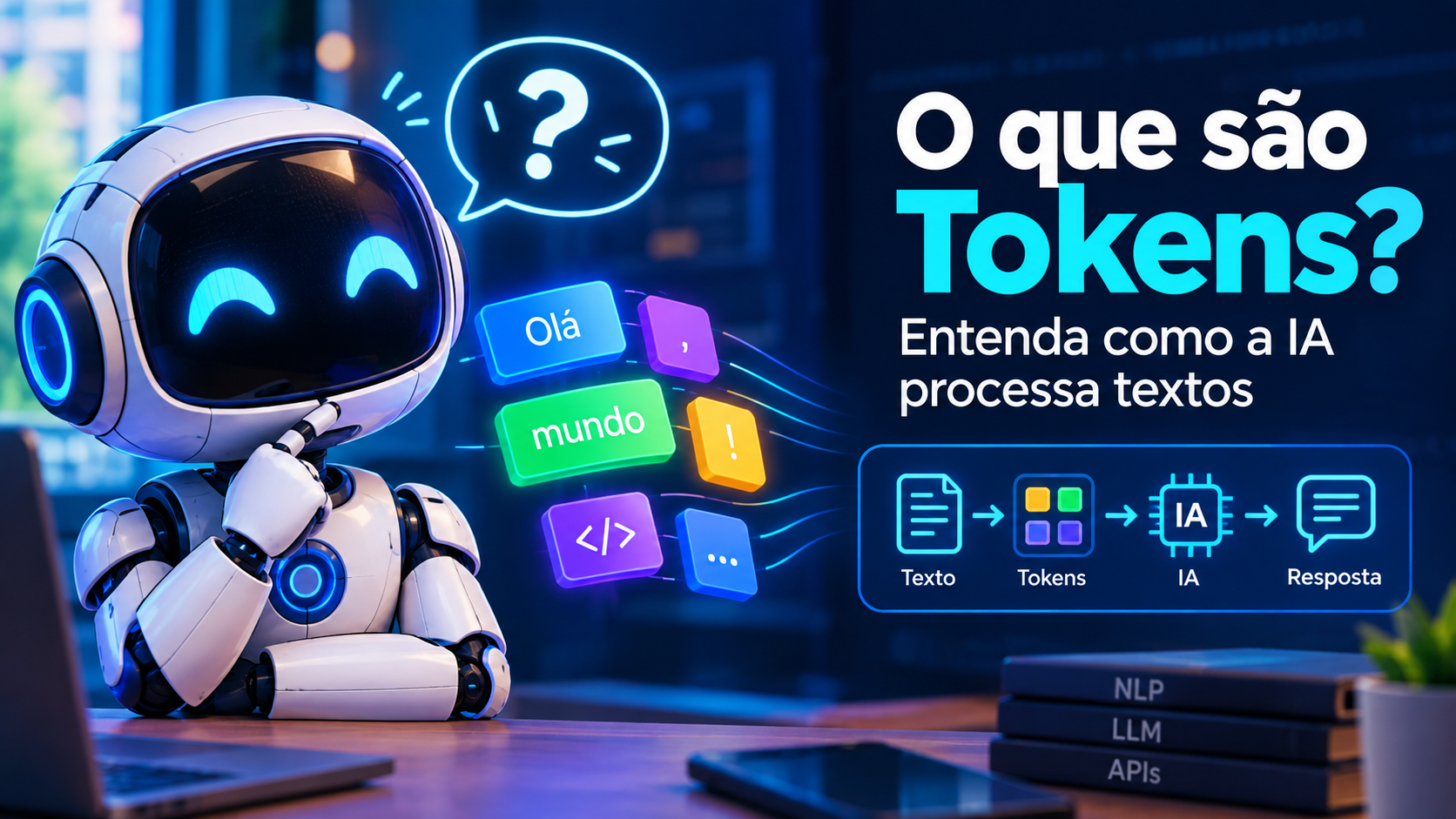 O que são Tokens? Entenda como as IAs leem e processam textos